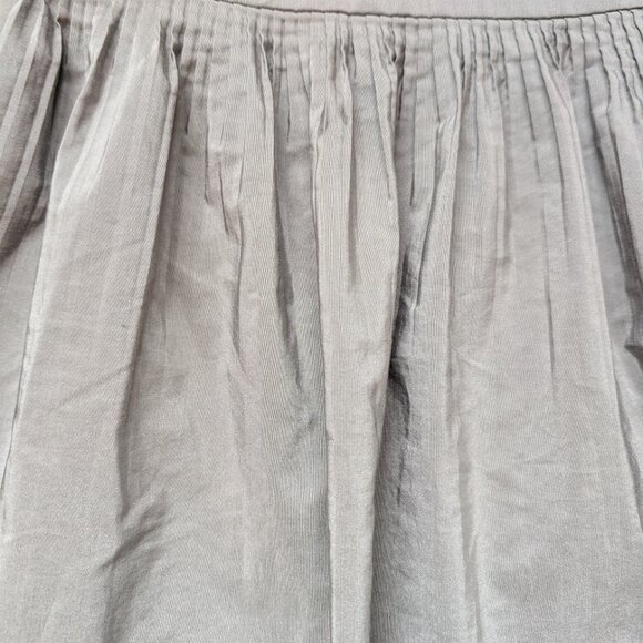 Banana Republic Skirt Size 10 Greyish Green business casual earthy - Picture 3 of 5